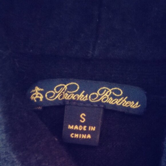 Brooks Bothers Silk Cashmere Shawl Collar Sweater S - Picture 4 of 4